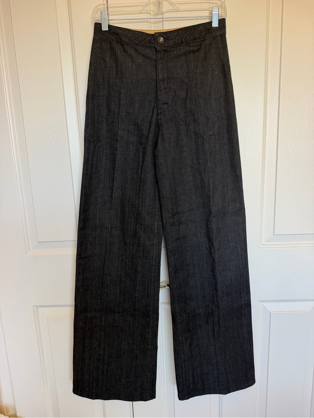 rag & bone Women's Black Wide-Leg Pants
